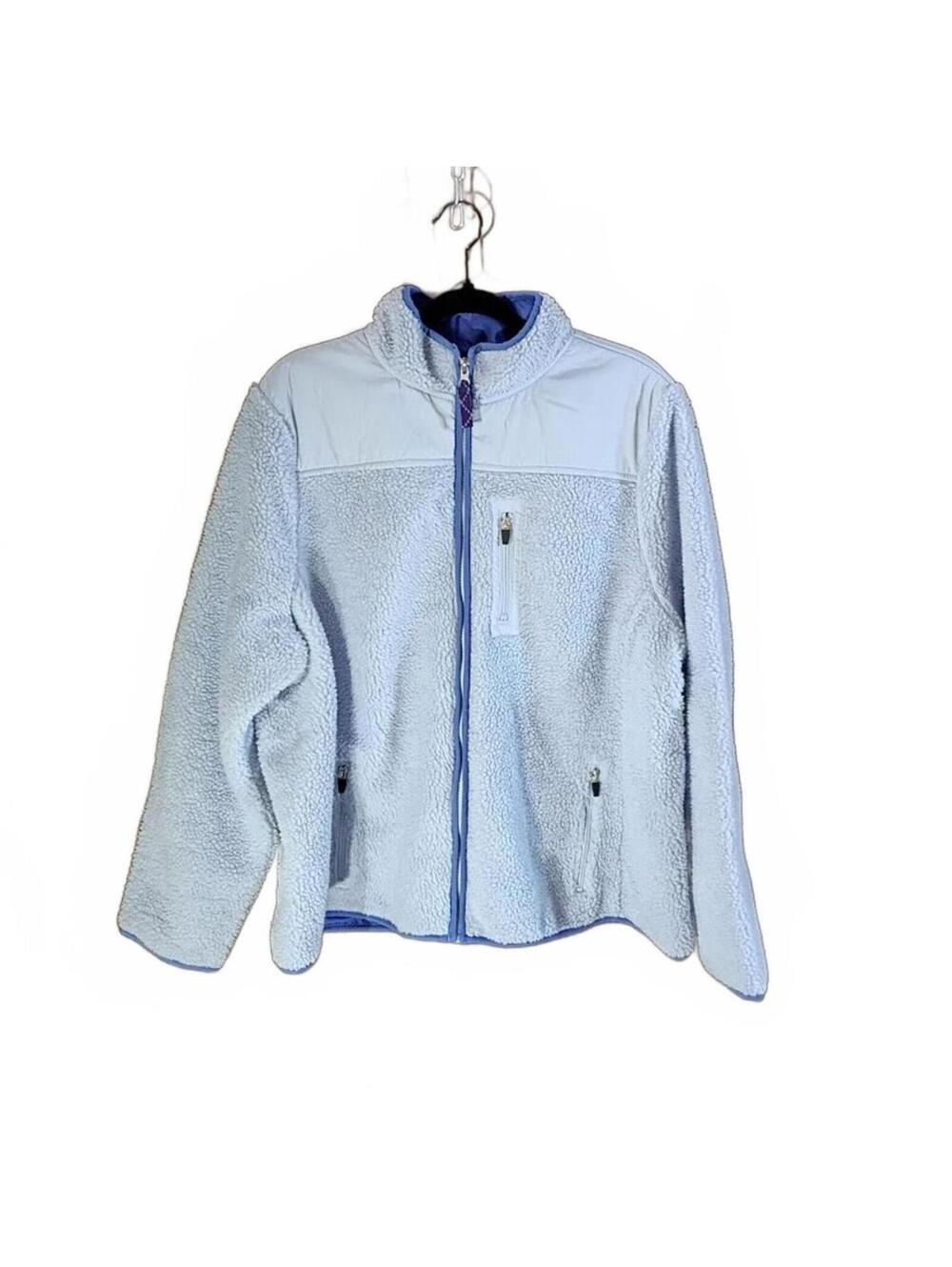 Old Navy Light Blue Fleece Jacket Size  XXL